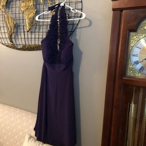 Gorgeous purple halter dress NWT